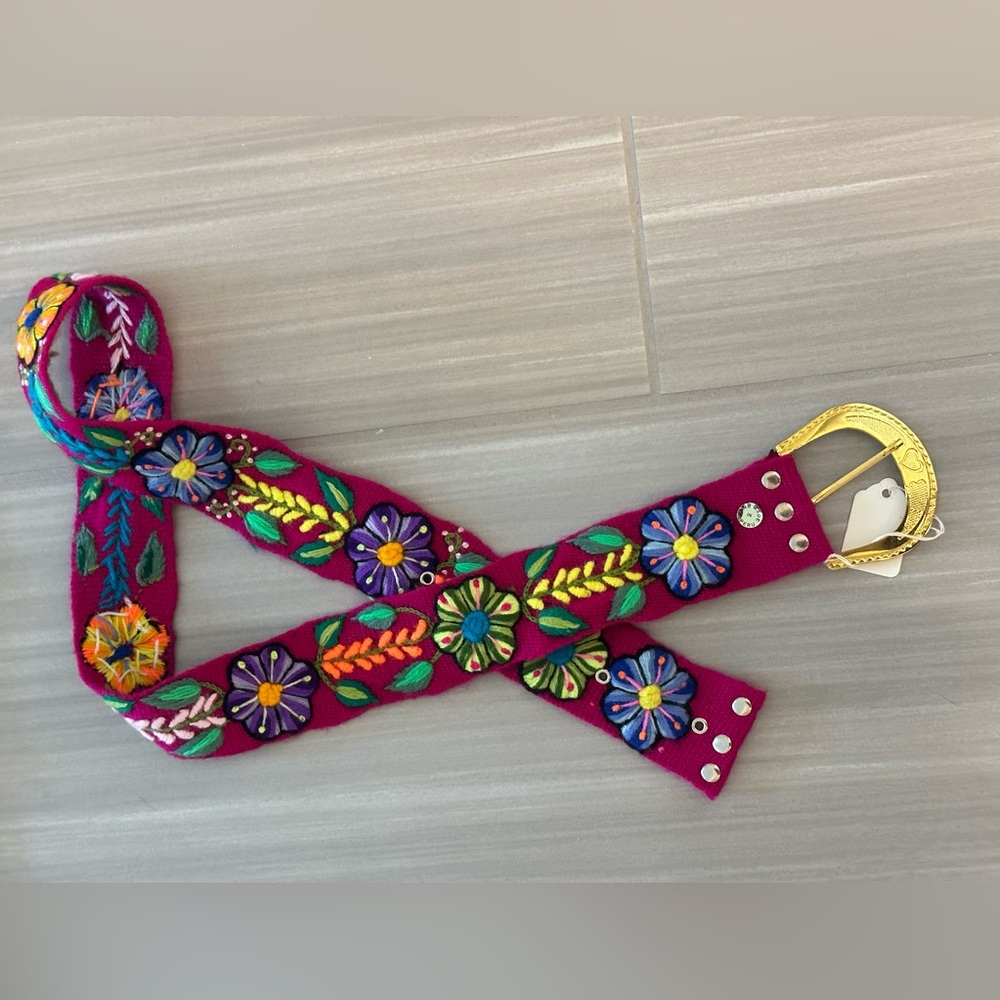 Mexican felt belt